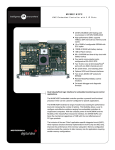 Specifications Sheet - Globaltech Sourcing & Solutions, MVME