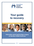 Gynecology Surgery - Your guide to recovery