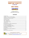 SMARTS code, version 2.9.5 USER`S MANUAL