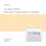 TruSeq RNA Sample Preparation v2 Guide - Support