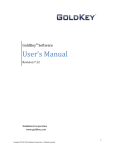 Userss Manual - GoldKey Security Corporation