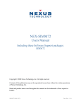 NEX-SIMM72 Manual
