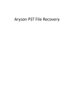 Aryson PST File Recovery