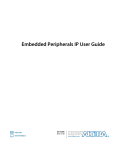 Embedded Peripherals IP User Guide