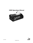 G300 Operations Manual - Main Light Industries