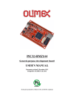 PIC32-HMZ144 user`s manual