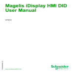 Magelis iDisplay HMI DID User Manual