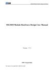 MG3030 Module Hardware Design User Manual