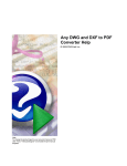 Any DWG and DXF to PDF Converter Help