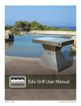 Edo Grill User Manual - Kalamazoo Outdoor Gourmet