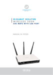 GIGABIT ROUTER WIRELESS 300N