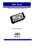 MDL User Manual 112707
