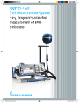 (en) for R&S®TS-EMF - Rohde & Schwarz Österreich