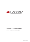 Docusnap 6.3 - Getting Started