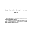 User Manual of Network Camera
