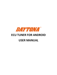 ECU TUNER FOR ANDROID USER MANUAL