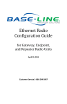 Ethernet Radio Configuration Guide for Gateway