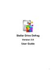 User Manual - Stellar Drive Defrag