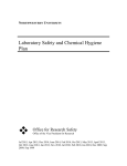 Laboratory Safety and Chemical Hygiene Plan