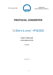 DevLink-P200_Protocols converter