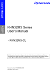 R-IN32M3ーCL User`s Manual