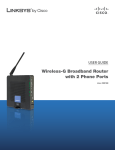 Linksys WRP400 installation manual