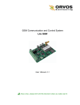 GSM Communication and Control System Lite GSM