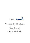 Netpro N00-U15HN User Manual ()