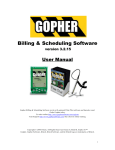User Manual - Gopher Lawn Care Software Support