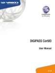 DIGIPASS CertiID User Manual