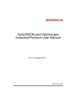 AutoVISION and Visionscape Industrial Protocol User Manual