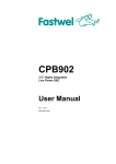 CPB902 User Manual 1.4 E beta