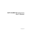 MIPS R10000 Microprocessor User`s Manual