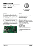 EVBUM2186 - KNX Evaluation Board User`s Manual