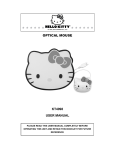 OPTICAL MOUSE KT4098 USER MANUAL