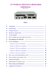 3.5” internal multi i/o card reader user manual