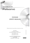 Palsonic 2040 DVD Player