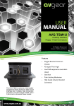 AVG-TSM1U User Manual