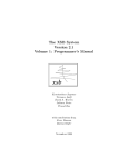 The XSB System Version 2.1 Volume 1: Programmer`s Manual