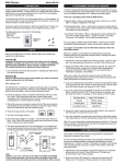 User`s Instructions (Model WR-001)