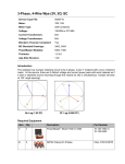 3-Phase, 4-Wire Wye (3V, 3C) SC