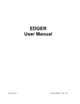 EDGER User Manual - National Optronics resources center