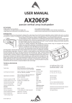 AX2065P - Axiom Pro Audio