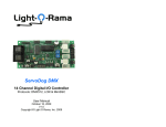 ServoDog Manual - Light-O-Rama