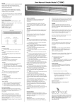 1C750W2 User Manual - 1 page
