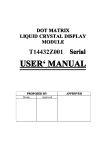 USER` MANUAL