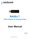 RAVEn™ User Manual - Southwest Energy Smarts