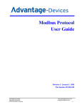 User Manual GC-NET485-MB - Advantage