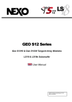 GEO S12 User Manual