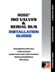 ISO Valves Serial Bus Installation Guides